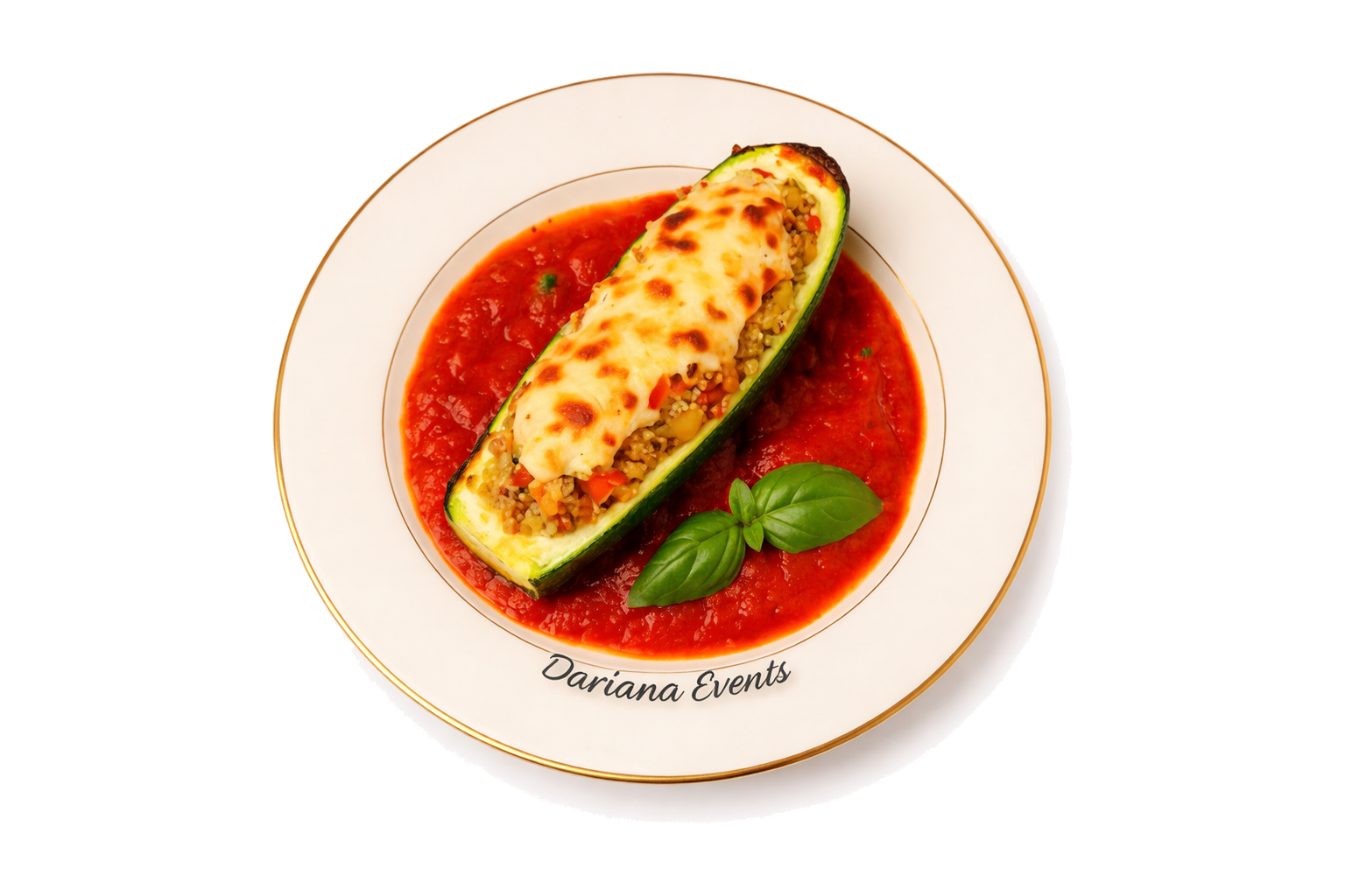 dovlecel umplut din meniul vegan