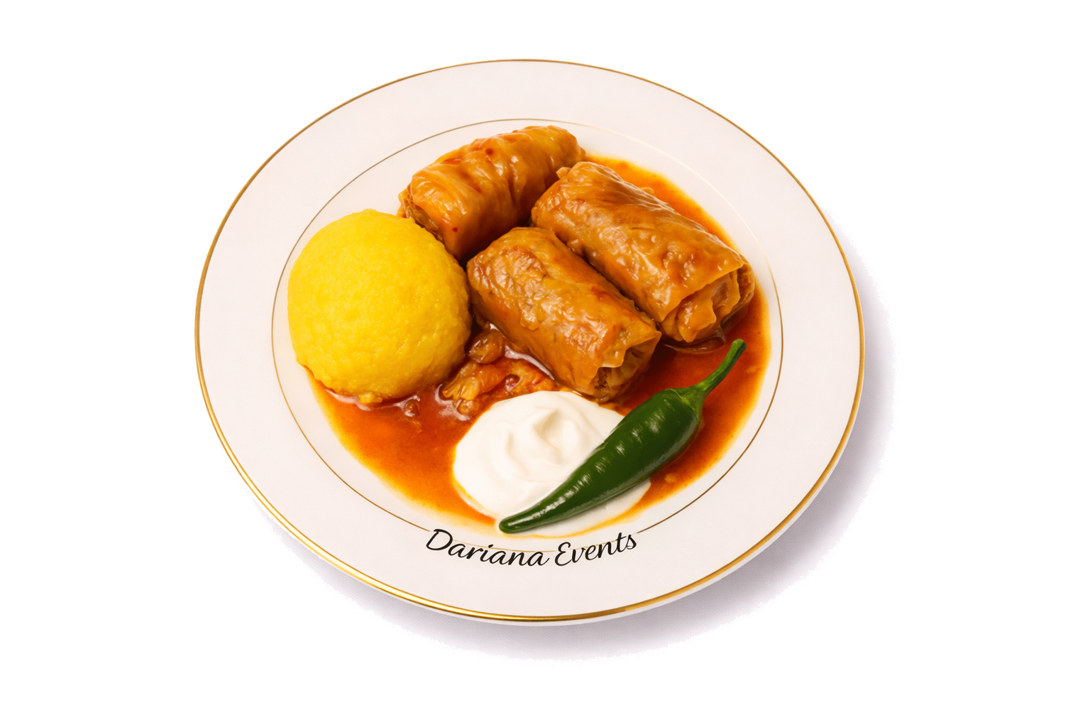 sarmale vegane din meniul vegan